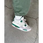 Nike Air Jordan Retro 4 Pine Green Shoes For Men (BOT517) - Image 2