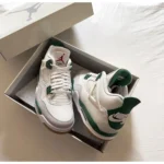 Nike Air Jordan Retro 4 Pine Green Shoes For Men (LAB325)