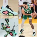 Nike Air Jordan Tatum 2 Vortex Mint Foam Black Men Shoes (FT625) - Image 2