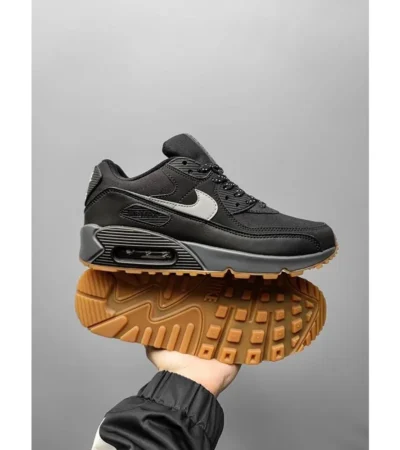 Nike Air Max 90 Black Gum Men Shoes (FT525)