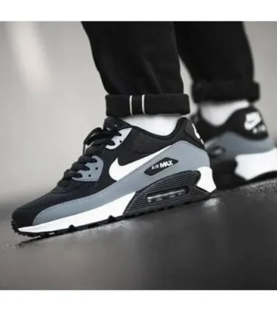 Nike Air Max 90 Essential White Shoes For Men (SL407) - Image 2