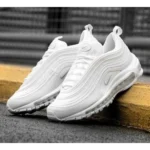 Nike Air Max 97 Full White Reflective Shoes For Men (HS111) - Image 3