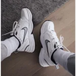 Nike Air Monarch Iv White Shoes For Men (SL425) - Image 2