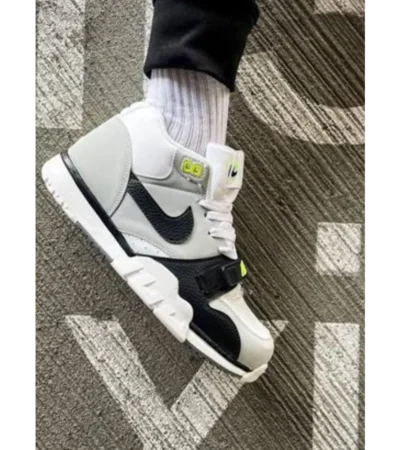 Nike Air Trainer 1 White black volt Men Shoes (FT678) - Image 2