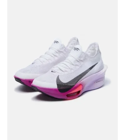 Nike Air Zoom Alphafly 3 White Purple Men Shoes (FT335)