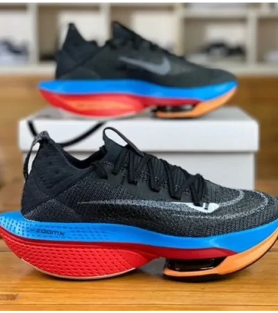 Nike Air Zoom Alphafly Next 2 Black Blue Red Orange Men Shoes (FT762)