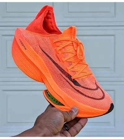 Nike Air Zoom Alphafly NEXT 2 Total Orange Shoes For Men (BOT74) - Image 2