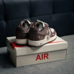 Nike Airforce 1 Beige Brown Men Shoes (FT581) - Image 2