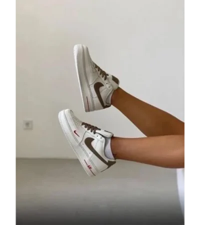 Nike Airforce 1 Low Coffee Milk Shoes For Men (SF27) - Image 2