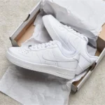 Nike Airforce 1 Pure Leather Men Shoes (FT544) - Image 3