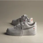Nike Airforce 1 White Double Swoosh Men Shoes (FT409) - Image 3