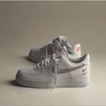 Nike Airforce 1 White Double Swoosh Men Shoes (FT591) - Image 2