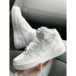 Nike Airforce 1 White Shoes For Men (SF59) - Image 2