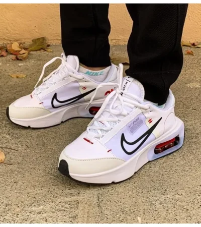 Nike AirMax 2024 White-Red Men Shoes (FT794) - Image 2