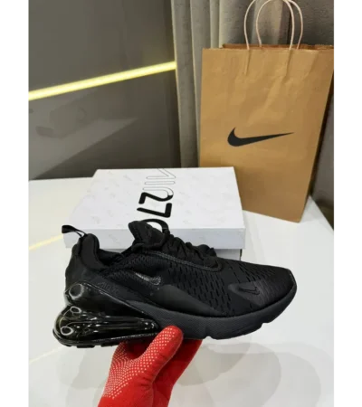 Nike Airmax 270 Triple Black Shoes For Men (LAB494) - Image 2