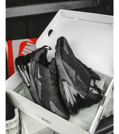 Nike Airmax 270 Triple Black Shoes For Men (LAB494)