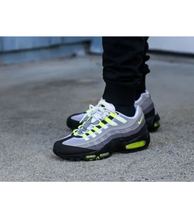 Nike AirMax 95 OG Neon Big Bubble Men Shoes (FT314) - Image 2