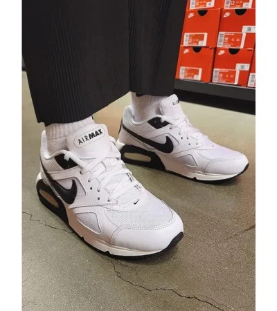 Nike AirMax IVO White Black Men Shoes (FT649) - Image 2