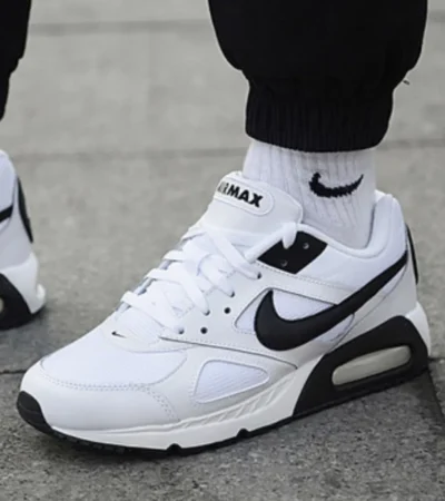 Nike AirMax IVO White Black Shoes For Men (BOT64) - Image 2