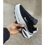 Nike Airmax Portal Racer Black White Shoes For Men (HS239) - Image 2