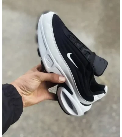 Nike Airmax Portal Racer Black White Shoes For Men (HS239) - Image 2