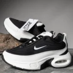 Nike Airmax Portal Racer Black White Shoes For Men (HS239) - Image 3