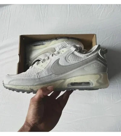 Nike Airmax Terraspace 90 Light Bone Men Shoes (FT722)