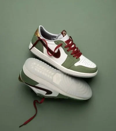 Nike AJ Retro 1 Low Year Of Dragon Men Shoes (FT791) - Image 2