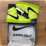 Nike Ambush Dunk High Volt Green Men Shoes (FT433) - Image 2