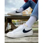 Nike Blazer 77 Low Vintage White Shoes For Men (SZ79) - Image 2