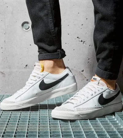 Nike Blazer 77 Low Vintage White Shoes For Men (SZ79)