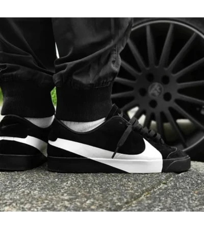 Nike Blazer City Low Black White Men Shoes (FT402) - Image 2