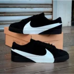 Nike Blazer City Low Black White Shoes For Men (BOT82)
