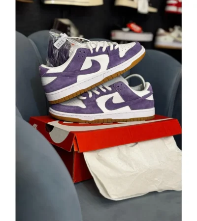 Nike Dunk Low Court Purple Shoes For Men (LAZ525)