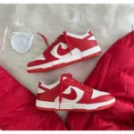 Nike Dunk Low University Red Shoes For Men (BOT2226) - Image 4