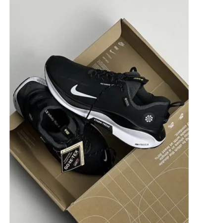 Nike Infinity Run 4 Gore Tex Black White Shoes For Men (BSF07)