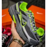 Nike Initiator Black Grey Volt Shoes For Men (SL96) - Image 2