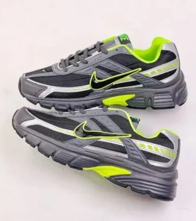 Nike Initiator Black Grey Volt Shoes For Men (SL96)