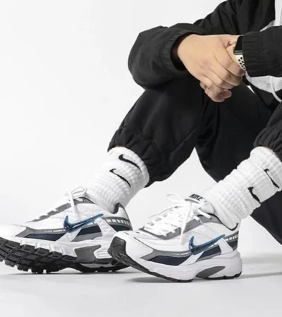 Nike Initiator Low White Navy Men Shoes (FT741) - Image 2