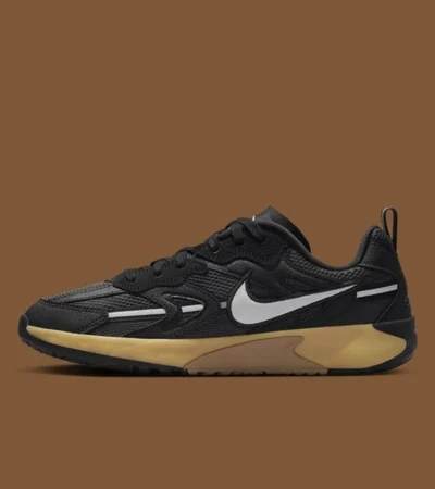 Nike Jam Electric Black Gum Shoes For Men (SW1016)