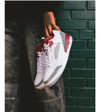 Nike Jordan Low Spizike Team Red Men Shoes (FT757) - Image 2
