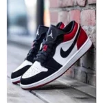 Nike Jordan Retro 1 Low Black Shoes For Men (SL506) - Image 2