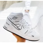 Nike Jordan Retro 1 Mid Shoes For Men (SW1022) - Image 3