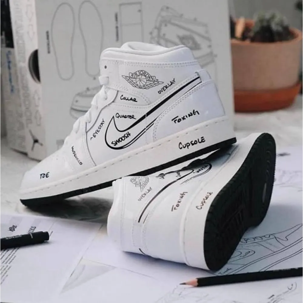 Nike-Jordan-Retro-1-Mid-Shoes-For-Men-Sw1022.Webp Nike Jordan Retro 1 Mid Shoes For Men (Sw1022)