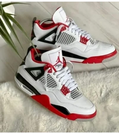 Nike Jordan Retro 4 Fire Shoes For Men (SL92)