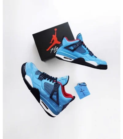 Nike Jordan Retro 4 Travis Scott X Cactus Jack Men Shoes (FT531) - Image 2