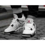 Nike Jordan Retro 4 White Shoes For Men (SW1276)