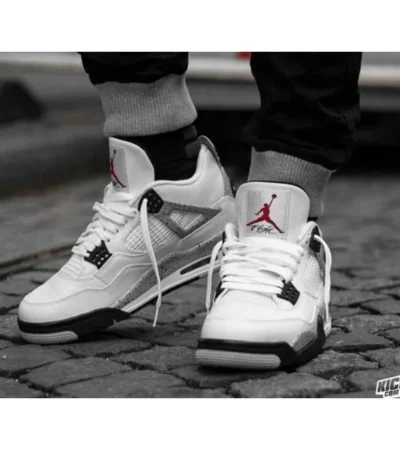 Nike Jordan Retro 4 White Shoes For Men (SW1276)