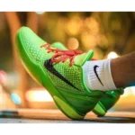 Nike Kobe 6 Reverse Grinch Green Neon Shoes For Men (HS129) - Image 2