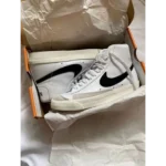 Nike Mid Blazer High White Shoes For Men (SF29) - Image 2
